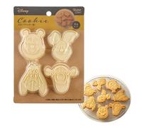 Skater CSM1-A Disney Winnie the Pooh Cookie Stamps Set of 4 Pcs