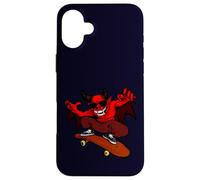 Skater Devil Satan Case for iPhone 16 Plus