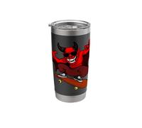 Skater Devil Satan Stainless Steel Insulated Tumbler