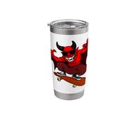 Skater Devil Satan Stainless Steel Insulated Tumbler