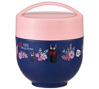 Skater LDNC6AG-A Insulated Lunch Box, Antibacterial Bowl Shape, Lunch Jar, 540 ml, Kiki Delivery Service, French Studio Ghibli