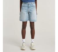 Skater Loose Shorts - Light blue - Women 28