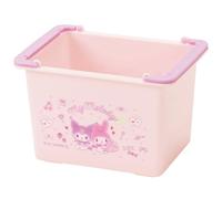Skater MBSK1-A Stackable Mini Basket, Set of 2, My Melody Kuromi, Cute, Sanrio, 4.6 x 3.3 x 3.1 inches (11.7 x 8.4 x 7.8 cm)