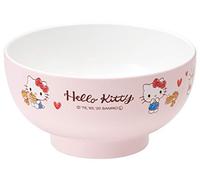 Skater N6 Sanrio Soup Bowl, 8.5 fl oz (250 ml), Microwave and Dishwasher Safe, Hello Kitty, Snack Time,