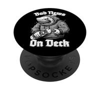 Skater Shark Bad News On Deck Skateboarder Funny Skateboard PopSockets Adhesive PopGrip