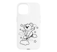 Skater Skateboard Koala I Colouring Painting Drawing Case for iPhone 15