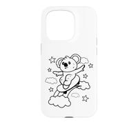 Skater Skateboard Koala I Colouring Painting Drawing Case for iPhone 15 Pro