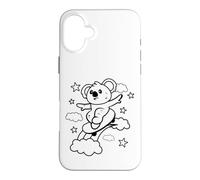Skater Skateboard Koala I Colouring Painting Drawing Case for iPhone 16 Plus