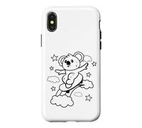 Skater Skateboard Koala I Colouring Painting Drawing Case for iPhone X/XS