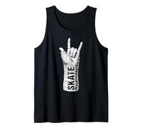 Skater Skateboarder Funny Broken Wrist Skate Skateboarding Tank Top