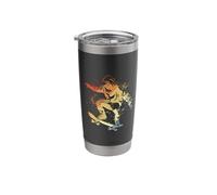 Skater Sketch Retro Style Stainless Steel Insulated Tumbler