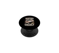 Skaters Don't Age We Just Get Skateboarding PopSockets Adhesive PopGrip