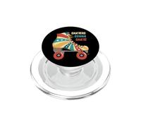 Skaters Gonna Skate Old School Roller Skating Retro Skater PopSockets PopGrip for MagSafe