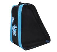 Skates Bag - Handled Roller Ice Skate Carrier, Breathable Mesh Organizer with Shoulder Strap, Ventilated Footwear Storage Pack, Ideal for Skating Rink Garage Travel Trips