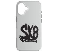 Skating Crew SK8 Best Team Street Style Vibes Case for iPhone 16