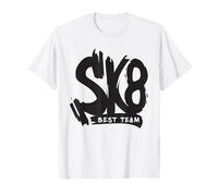 Skating Crew SK8 Best Team Street Style Vibes T-Shirt