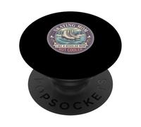 Skating Mom Like A Regular Mom But Cooler Ice Skater Mom PopSockets Adhesive PopGrip