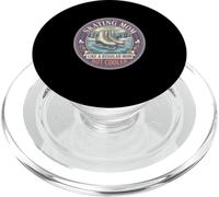 Skating Mom Like A Regular Mom But Cooler Ice Skater Mom PopSockets PopGrip for MagSafe