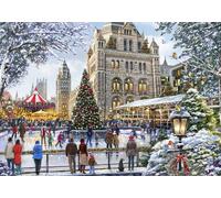 Skating Outside Natural History Museum