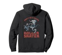 Skating Rink Rat, Dont Be a Hater Be a Roller Skater Pullover Hoodie