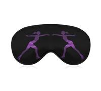 Skating Skater Funny Eye Mask for Sleep with Adjustable Strap Blocks Light Eye Shade Cover