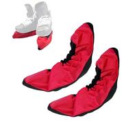 Skating Soaker Guards - 2 Piece Ice Skate Cover Set Waterproof Fabric Skate Protector | Adults Kids Girls Sports Club Changing Room Home Travel Storage Maintenance Equipment