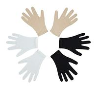 Skating Spirit Figure Skating Competition Gloves, Dance Gloves (1 Pair) - for Performance Testing Show, Beige, L