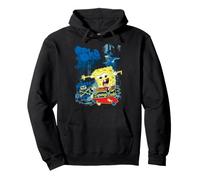 Skating Spongebob Danger Business Pullover Hoodie