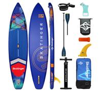 SKATINGER Interstellar Blue 11.6*32*6 in Skateboard Deck