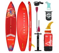 SKATINGER Interstellar Red Colorway Paddle Board, 11'6"x32"x6"