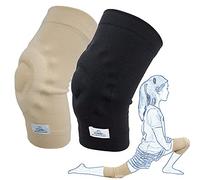 SKATINGSPIRIT Gel Knee Pads, Cushion and Support Knee Cap for Dancing Figure Skating Gymnastic, Youth and Adult (Medium)