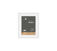 Skava 40 x 50cm Wooden Picture Frame With 30x40cm Mount & Glass Front Nielsen White One Size