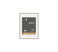 Skava 50 x 70cm Wooden Picture Frame With 40x60cm Mount & Glass Front Nielsen Light Oak One Size