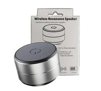 Skavix™ BoneWave Fusion, Portable Wireless Stereo 40w Loud Sound, Bluetooth Speaker with Suction Cup, For Shower, Kitchen, Travel, And Outdoor (Silver)