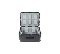 SKB Cases 3i-2922-16LT iSeries 2922-16 Case w/Think Tank Designed Liner, (12) Repositionable Nylex-covered Foam Pads with Heavy Duty Hook-and-loop Tabs, Built-in Wheels and Pull Handle