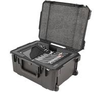 SKB Yamaha DM3/DM3-D iSeries Waterproof Case - Ultra-Durable, Watertight with Custom Foam Interior for Mixer Protection - Built-In Pull