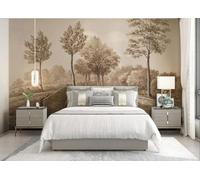 skdhlifpj Photography Wallpaper Tropical Jungle 250cmx175cm 3D Mural Retro Pastoral Scenery Nature Kids Living Room Bedroom Wallpaper