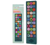 Skdtazrz AAC Device for Autism, Talking Button Speech Therapy Tool for Non Verbal Kids & Adults, 6 Recordable Voice Sound, Switchable Male/Female Voice, Alternative Communication Aids, Autism Toys