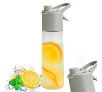 Skeadex Sports Water Bottle with Spray Mist, 650 ml, Leak-Proof, BPA Free, Polycarbonate, Adult, Sports, Outdoor Activities, Hydration on the Go