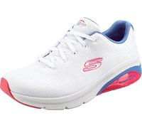 Skechers , Sporty Classic Vibe Sneakers White Pink ,White female, Sizes: 7 UK, 6 UK, 5 UK