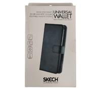 Skech Universal Wallet Case Brand New - Black - Any Device With Screen Size 4.8-5.7"