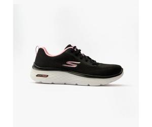 Skechers 124578/BKPK GO WALK HYPER BURST Womens Lace-Up Trainers Black/Pink - UK 4