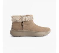 Skechers 144848/dktp On-the-go Encore - Snow-cappe Womens Boots Dark Taupe Suede - Size UK 4