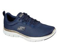 Skechers 149303 Flex Appeal 4.0 Navy Blue Womens Trainers, 5.5 UK