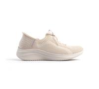 Skechers 149710/nat Ultra Flex 3.0-brilliant Path Womens Slip-on Natural/purple - Beige - Size UK 5.5