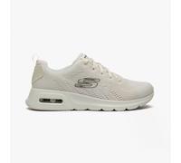 Skechers 149948/ntbk Skech-air Court - Slick Avenue Womens Trainers Natural/black - Beige Textile - Size UK 5