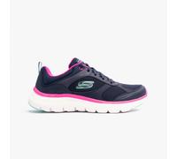 Skechers 150202/NVHP FLEX APPEAL 5.0 - FRESH TOUCH Womens Trainers Navy/Pink - Blue - Size UK 5.5