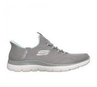 Skechers 150284 Slip Ins Summits Dream Chaser Grey Ladies Machine Washable Shoes