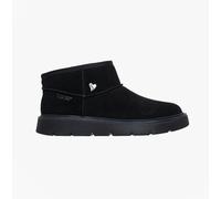 Skechers Women's Slip-ins: Keepsakes Cosy - Cosy Mini Boots in Black, Size 5.5 | Leather/Metal/Textile