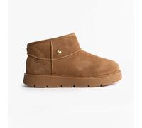 Skechers 167848/csnt Keepsakes Cozy - Mini Womens Boots Chestnut - Brown Leather - Size UK 6